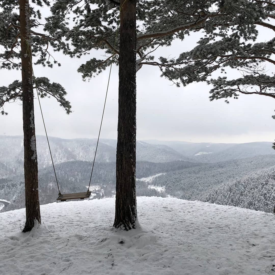 Качели на Есауловской петле Качели на Есауловской петле