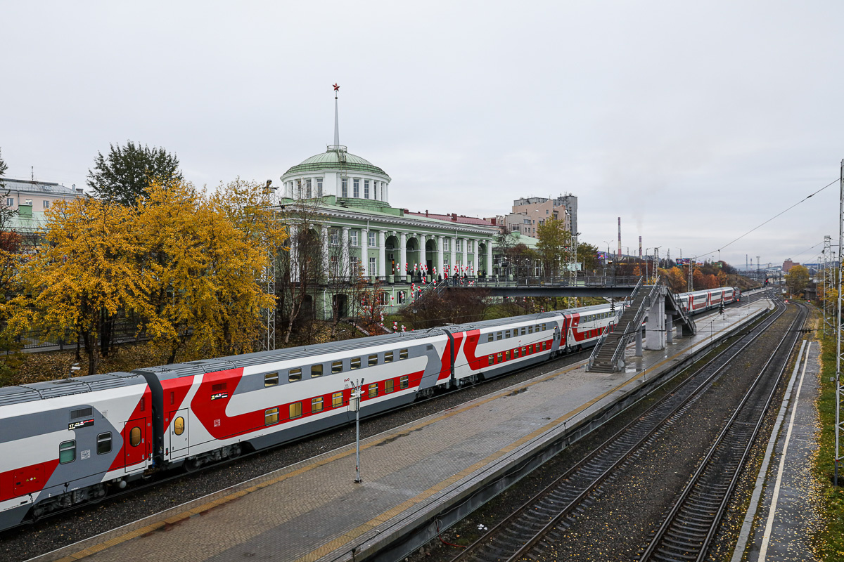 поезд двухэтажный санкт петербург