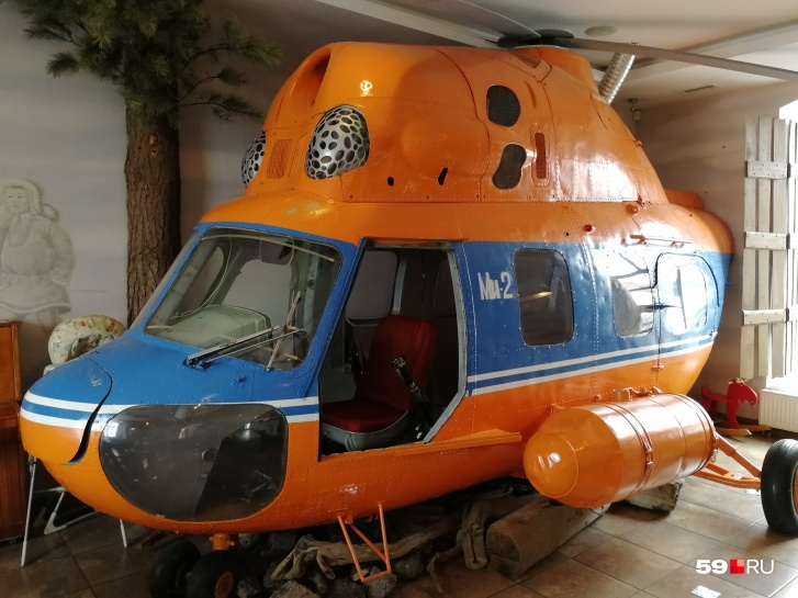 В «Экспедиции» есть корпус настоящего вертолета
