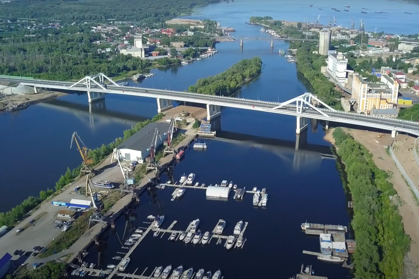 самара строительство фрунзенского моста