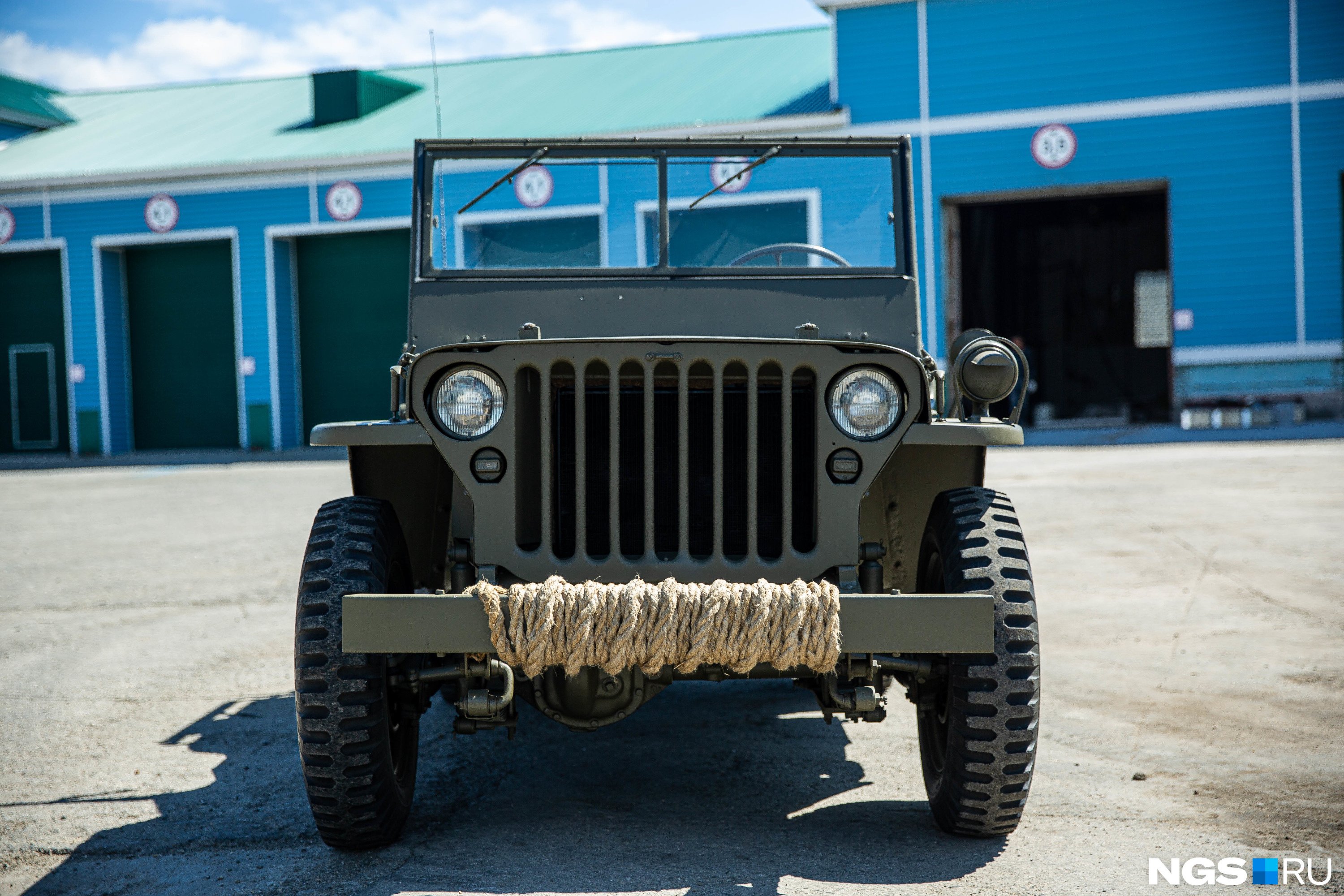 Willys MB был создан в 1940 году по заказу армии США