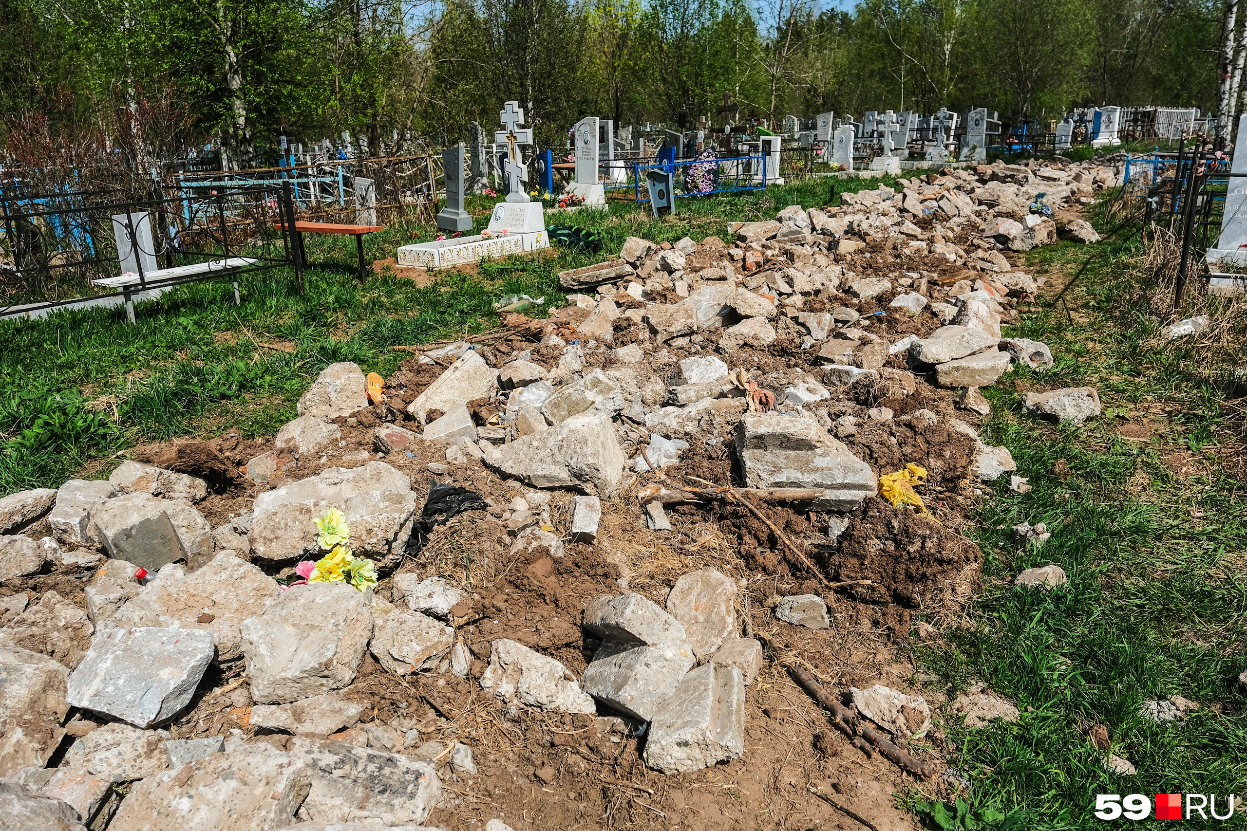 Бахаревское кладбище Пермь