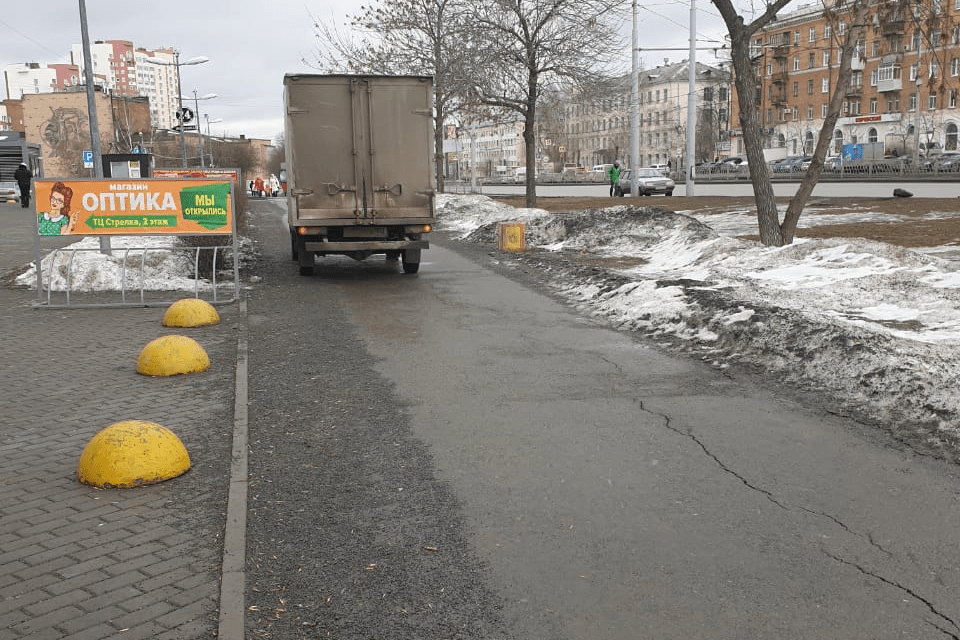 можно ли разгружаться на тротуаре