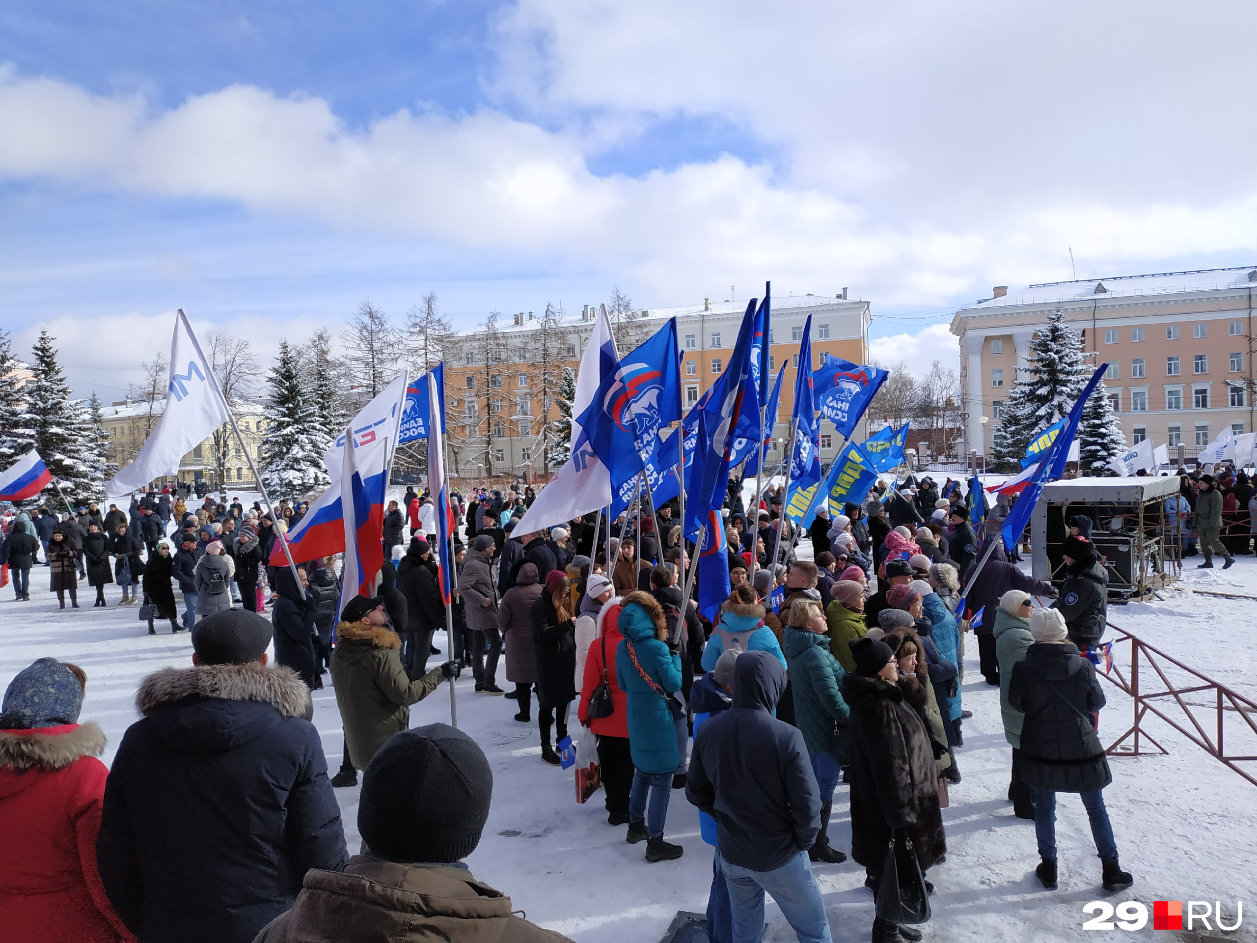 Еще немного атмосферы с праздника во славу присоединения Крыма