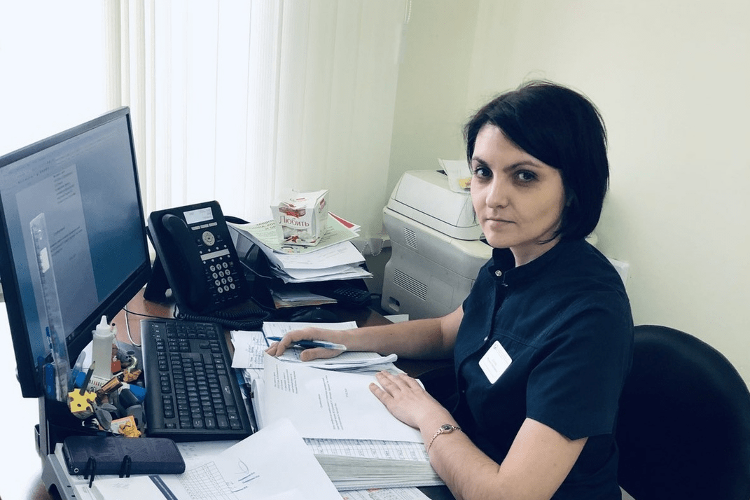 Лучшая старшая медсестра Марина Шатова