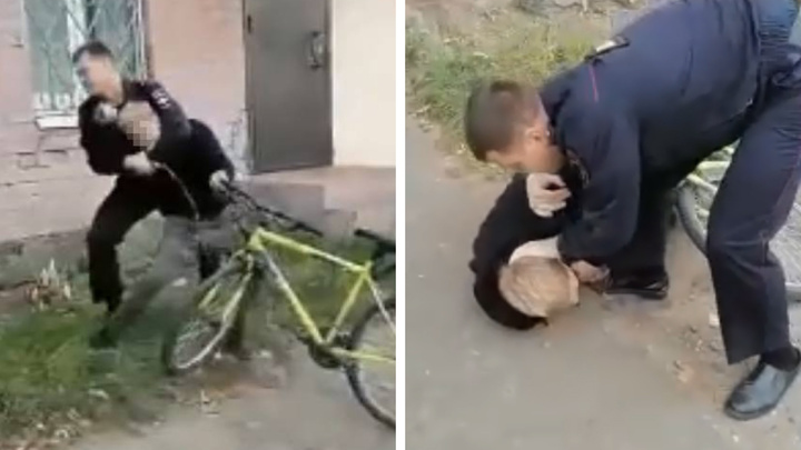 «Братан, тормози!»: в Ярославле полицейский жестко скрутил подростка. Видео