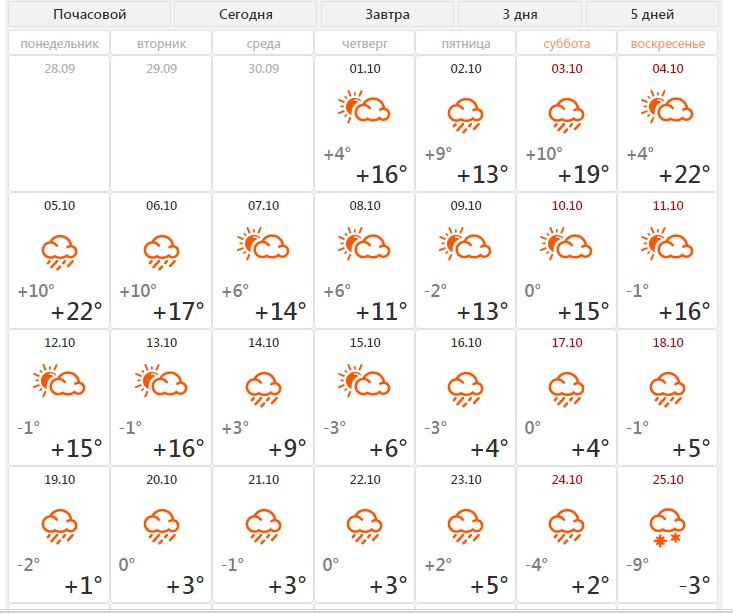 По данным Meteovesti.ru, с 1 по 5 октября в Новосибирске будет очень жарко