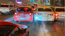 В полиции назвали автомобилиста, который спровоцировал многокилометровую пробку на Московском шоссе