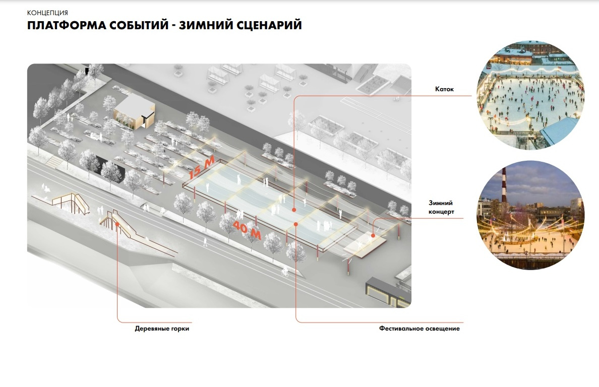 Зимой на набережной будет не только каток, но и сцена. Эх, только бы пандемия закончилась! Зимой на набережной будет не только каток, но и сцена. Эх, только бы пандемия закончилась!
