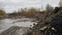 Дорожники, ремонтирующие Тутаевское шоссе, свалили грязную землю на берегу Волги