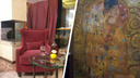 У «Ауры» продают пентхаус с панно Густава Климта в ванной — заглядываем в интерьеры огромной квартиры