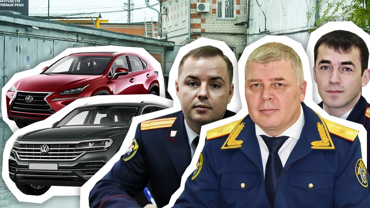 ВИП-гаражи руководителя и замов СКР Тюменской области: смотрим, как за год изменились их частные автопарки