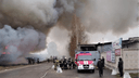 Видео дня: в сормовской промзоне горит огромный склад