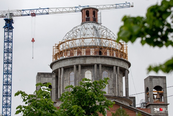 Строительство Христорождественского собора ведётся больше пяти лет