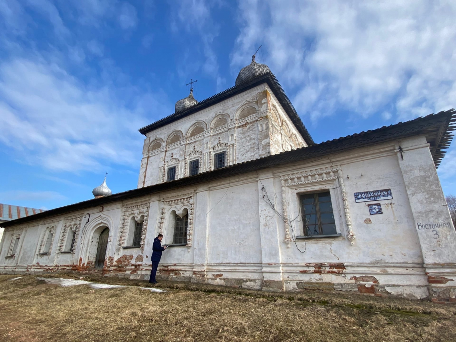 Купол собора XVII века рухнул в Великом Новгороде. Это заинтересовало  Следственный комитет - 25 марта 2021 - ФОНТАНКА.ру