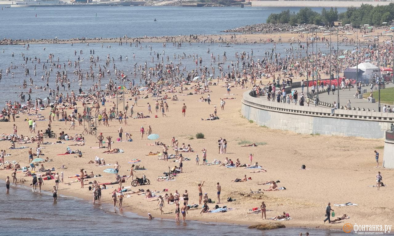 Где можно купаться в санкт петербурге летом