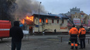 В Архангельске сгорело кафе «Девичья башня»: как спасали посетителей