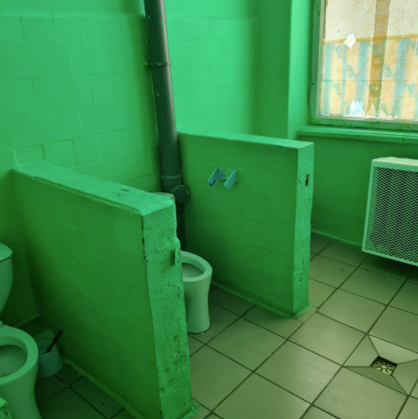 Так выглядит туалет в екатеринбургской <nobr class="_">школе № 98</nobr>