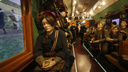 В Новосибирск прибыл поезд с жутковатыми манекенами: смотрите, что внутри вагонов (фоторепортаж-прогулка)