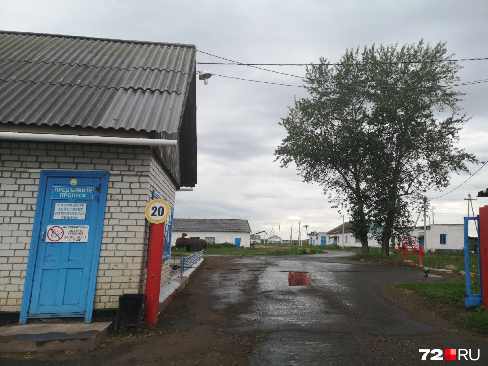 КПП фермы. Тут никто не в курсе произошедшего и не слышал стрельбы ночью КПП фермы. Тут никто не в курсе произошедшего и не слышал стрельбы ночью