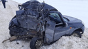 Водитель легковушки погиб на месте: на трассе в Самарской области столкнулись «Гранта» и фура