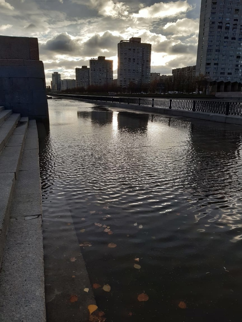 Смоленка Санкт-Петербург затопило