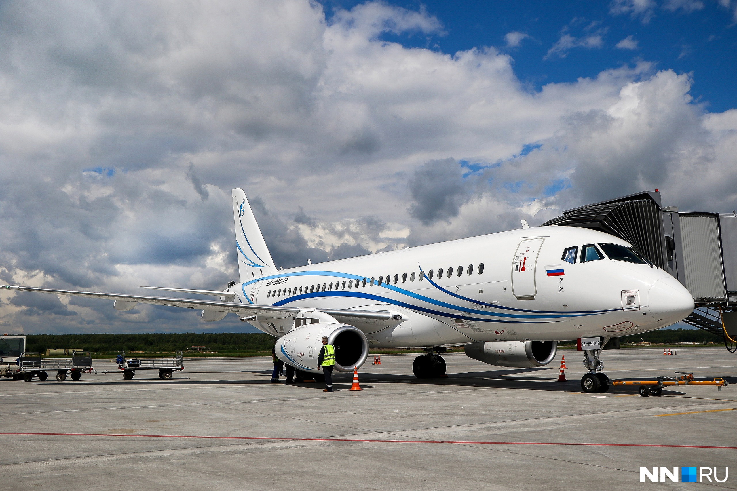 Аэропорт Нижнего Новгорода закрыт из-за угрозы атаки БПЛА. Самолеты развернули на запасные аэродромы