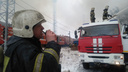 Стала известна причина крупного пожара в корпусах бывшего 9-го ГПЗ у Кировского рынка