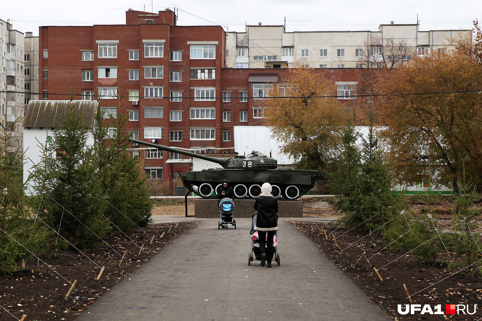 Новый сквер без бордюров Новый сквер без бордюров