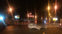 Пробка растянулась на въезде в Солнечный из-за перекрытия в Красноярске