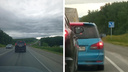 Пробка на въезде в город на Гусинобродском тракте растянулась на 15 километров — что пишут об этом водители