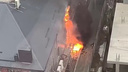 В Ростове загорелся магазин, разделенный между «Магнитом» и «Пятёрочкой»