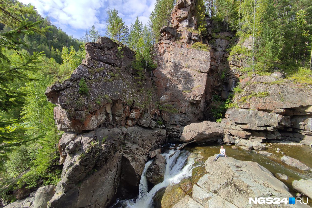 Богунайский водопад зеленогорск фото