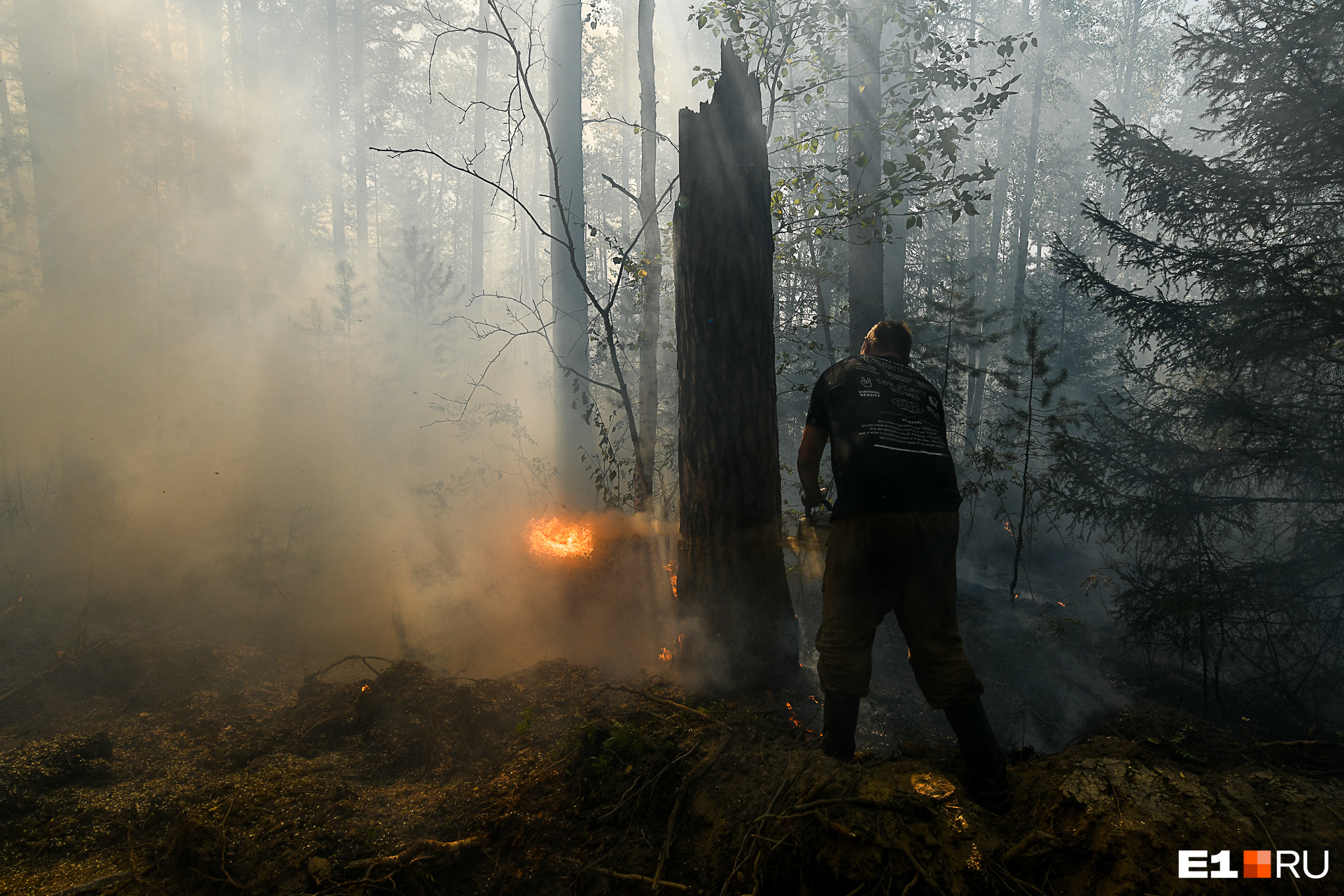 Суд приговорил к обязательным работам рыбака, который устроил лесной пожар в Забайкалье