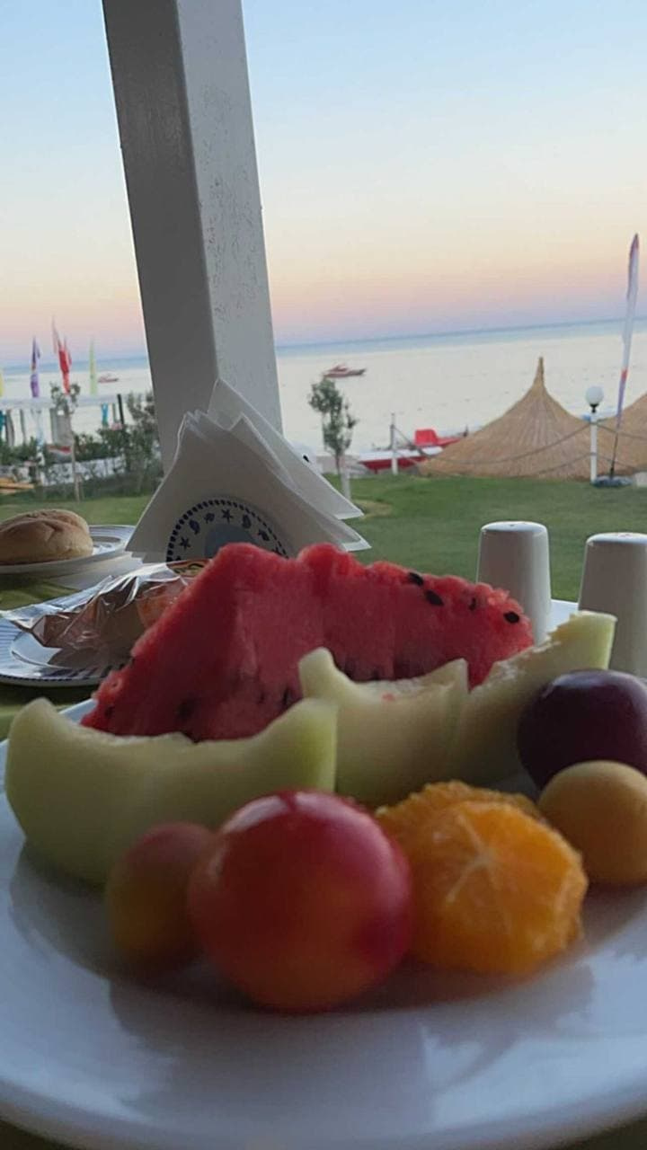 Сибиряки наслаждаются шведским столом в турецких отелях