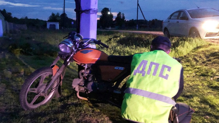 Подростку подарили мотоцикл на день рождения. Он сбил пешехода и погиб сам