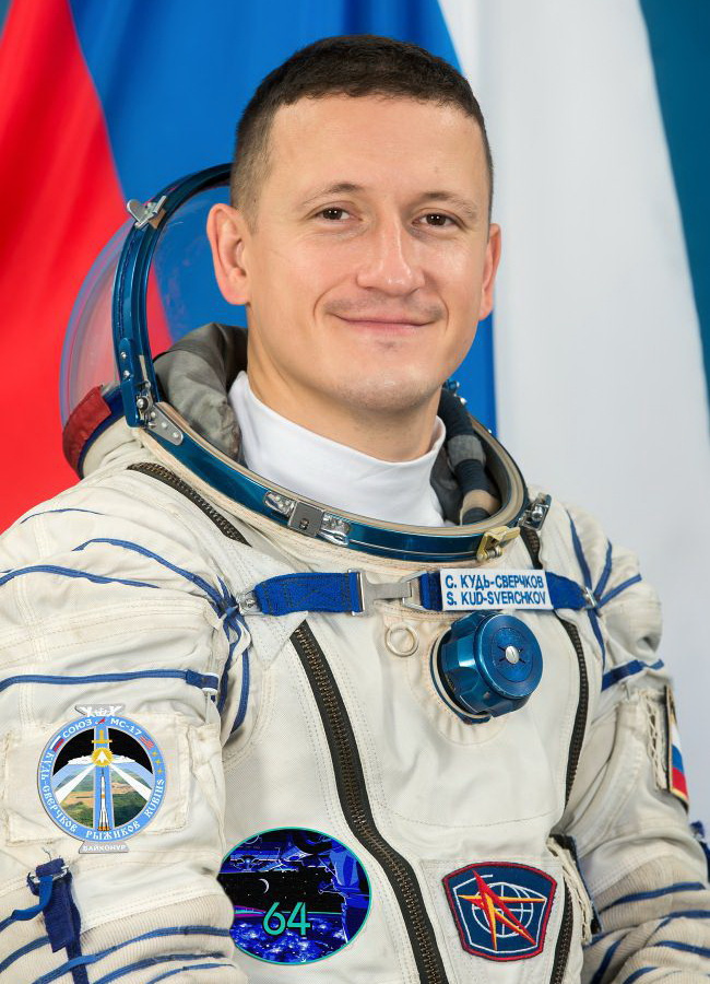 Сергей Кудь-Сверчков на орбите впервые