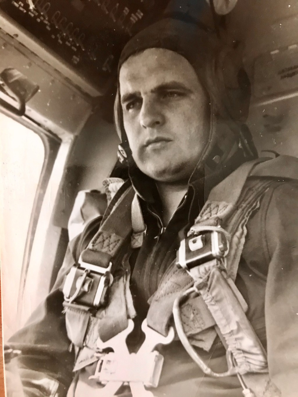 Владимир Балахонов в 1986 году на месте правого пилота&nbsp;
