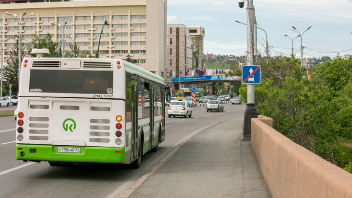 В Красноярске на две недели изменится схема движения семи автобусов