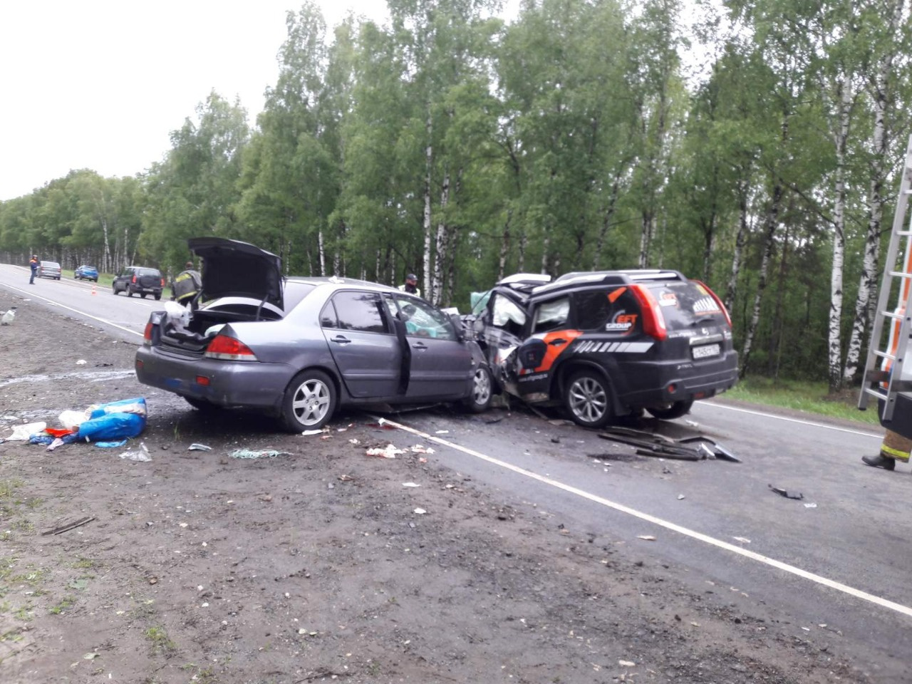 Семь человек пострадали. Из них четверо погибли в аварии под Бором Семь человек пострадали. Из них четверо погибли в аварии под Бором