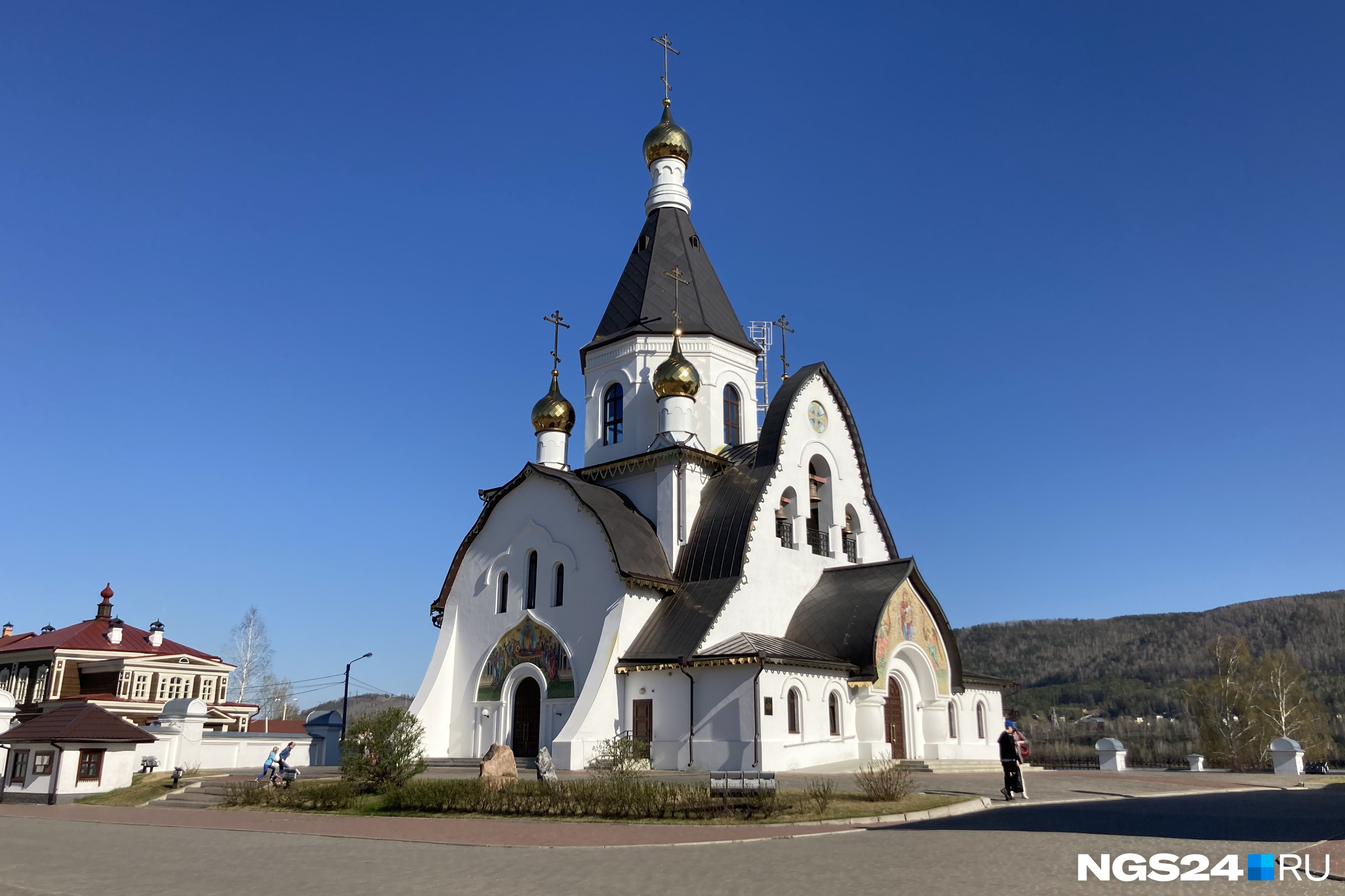 В хорошую погоду здесь приятно прогуляться