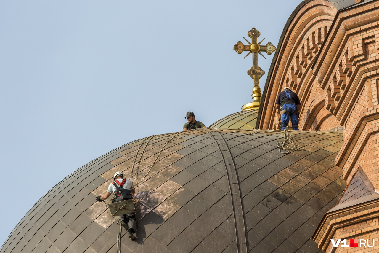 На церемонию освящения собора ожидается визит патриарха Кирилла