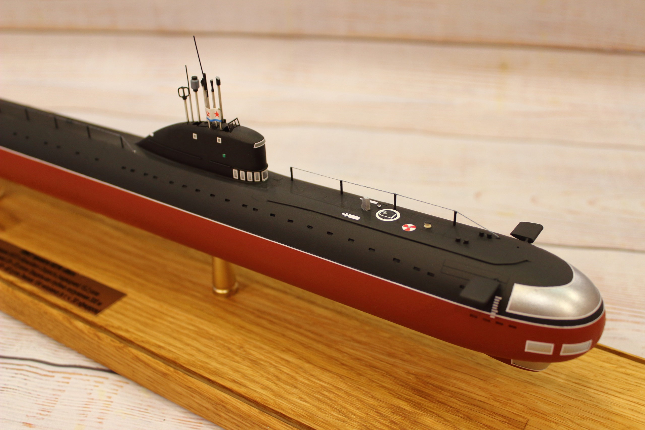 Макет подводной лодки проекта 627А «Кит»