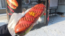 Возле консерватории в Новосибирске начали торговать сэндвичами с символикой вьетнамского флага
