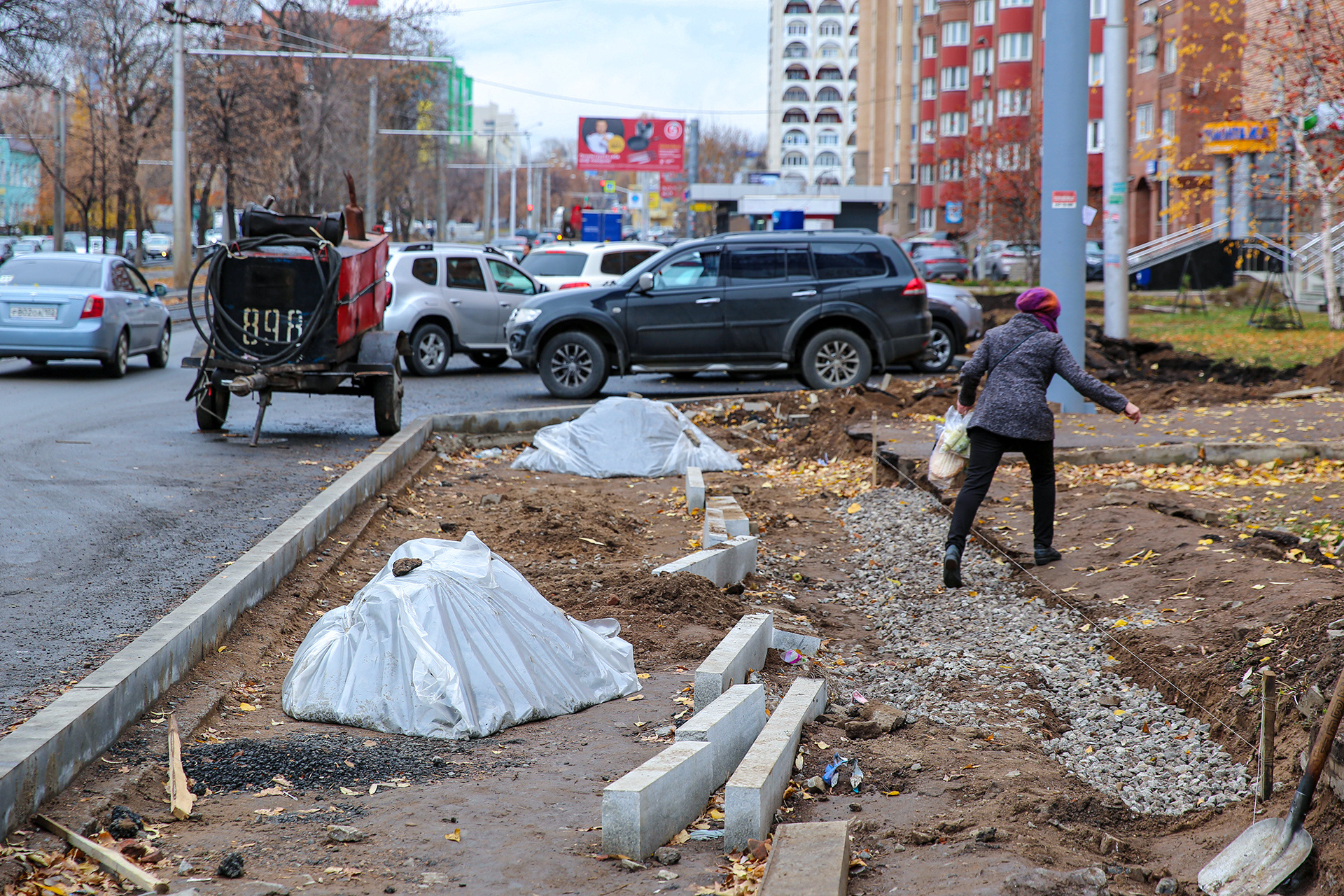Перейти через дорогу на Ибрагимова — как преодолеть минное поле