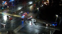 Три человека пострадали в ДТП с такси в центре Челябинска. Смотрим видео