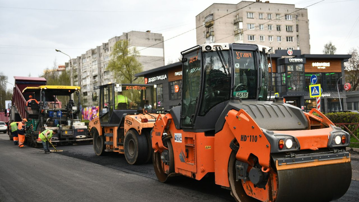 Отстают от графика: в Ярославле затянулся ремонт проспекта Машиностроителей