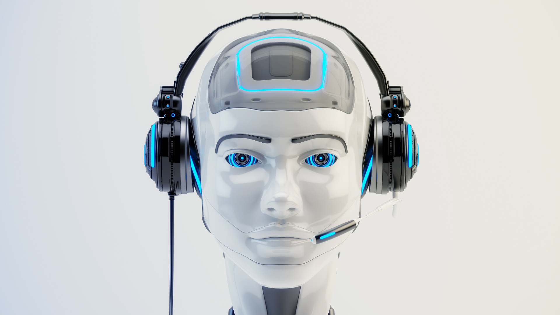 Ai voice characters. Голосовой робот. Робот оператор. Робот с наушниками. Робот с искусственным интеллектом.