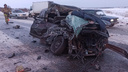 «Двигатель вылетел на обочину»: в Кургане в ДТП на трассе погиб водитель