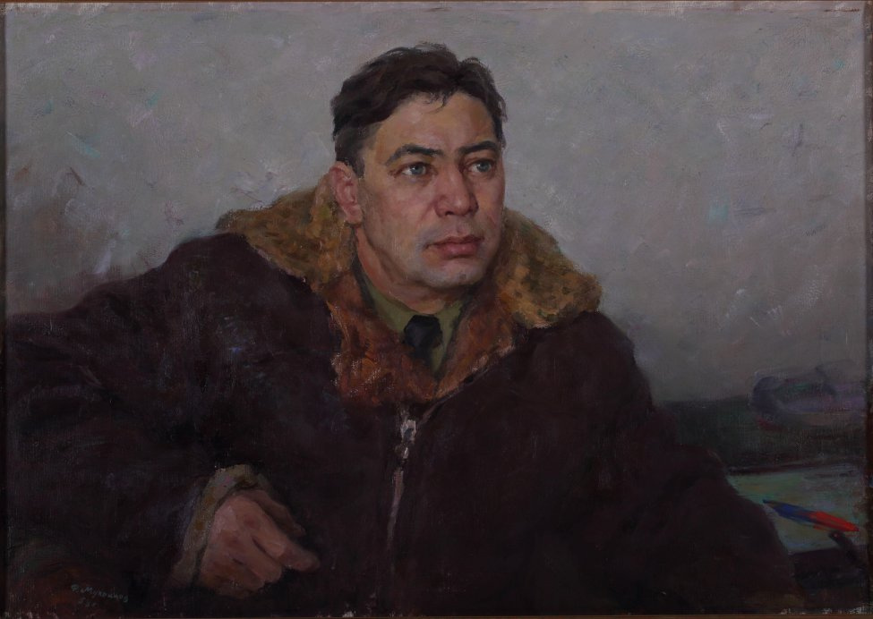Портрет Анвара Гатаулина написан в <nobr class="_">1958 году</nobr>